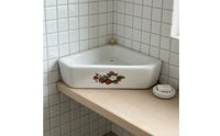 1:12 Scale Lavatory Model Realistic Design 1:12 Scale Lavatory Set Great Gift Miniature Toilet and Tub Set for Hobbyists, Collectors, Diorama Building