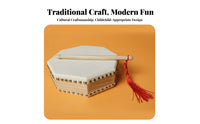 With rings Octagonal ring Drum Ethnic ethnic-inspired Dance performer-focused Portable Folk Instrument Lightweight for artists, Beginners, Stage Shows, real-time Performances, Festive events, School Activities