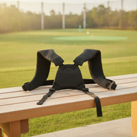 Golf Bag Shoulder Strap with Padding Padded Golf Bag Harness Double Shoulder Strap Adjustable Ergonomic for Golfers