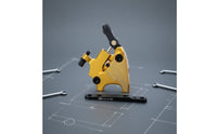 Hydraulic Disc Brake Caliper with Adapter Aluminum Alloy Hydraulic Disc Brake Caliper Lightweight for Upgrades, Maintenance