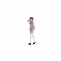 Female Figurine Long-Lasting Miniature Figurine Hand-Painted for Hobbyists