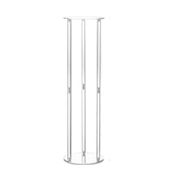 Tall Acrylic Vase Transparent Flower Stand with Round Base Minimalist Acrylic Display Riser for Wedding Planners, Table Centerpieces, Weddings