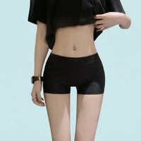 Girls Anti Chafing Shorts with High Waist for Under Dress Modesty, Seamless Modal Material Shapewear for Women, Breathable Style