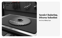 Narrow Wide Chainring CNC Machined Narrow Wide Bike Chainring Direct Mount Chainwheel Aluminum Alloy Folding Bike Crankset Disc