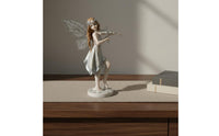 Gift Idea Music Angel Figurine Delicate Design Cello Angel Statue for Girls