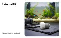 Stainless Steel Mesh Strainer Debris Water Pump Inlet Strainer Construction Aquarium Pump Intake Strainer for Garden Ponds, Rain