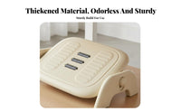 Under Desk Footrest Non-Slip Surface Under Desk Foot Stool Sturdy Construction Ergonomic Footrest for Office Workers, Enthusiasts, Living Room