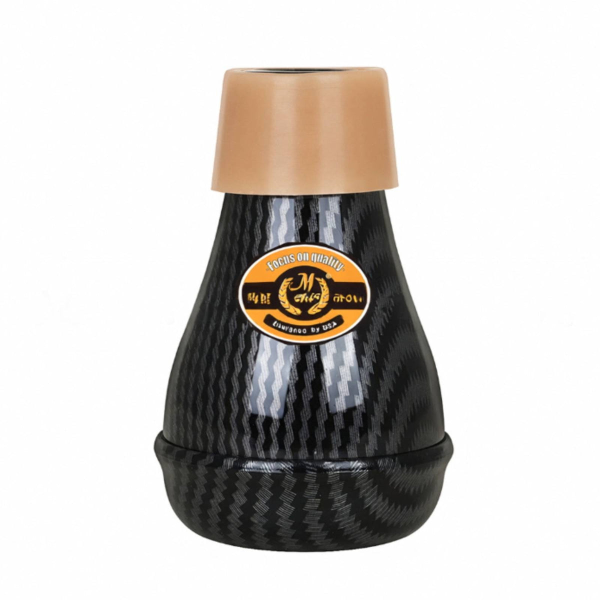 Compact Plastic Trumpet Mute Secure Bell Grip Conical Trumpet Mute