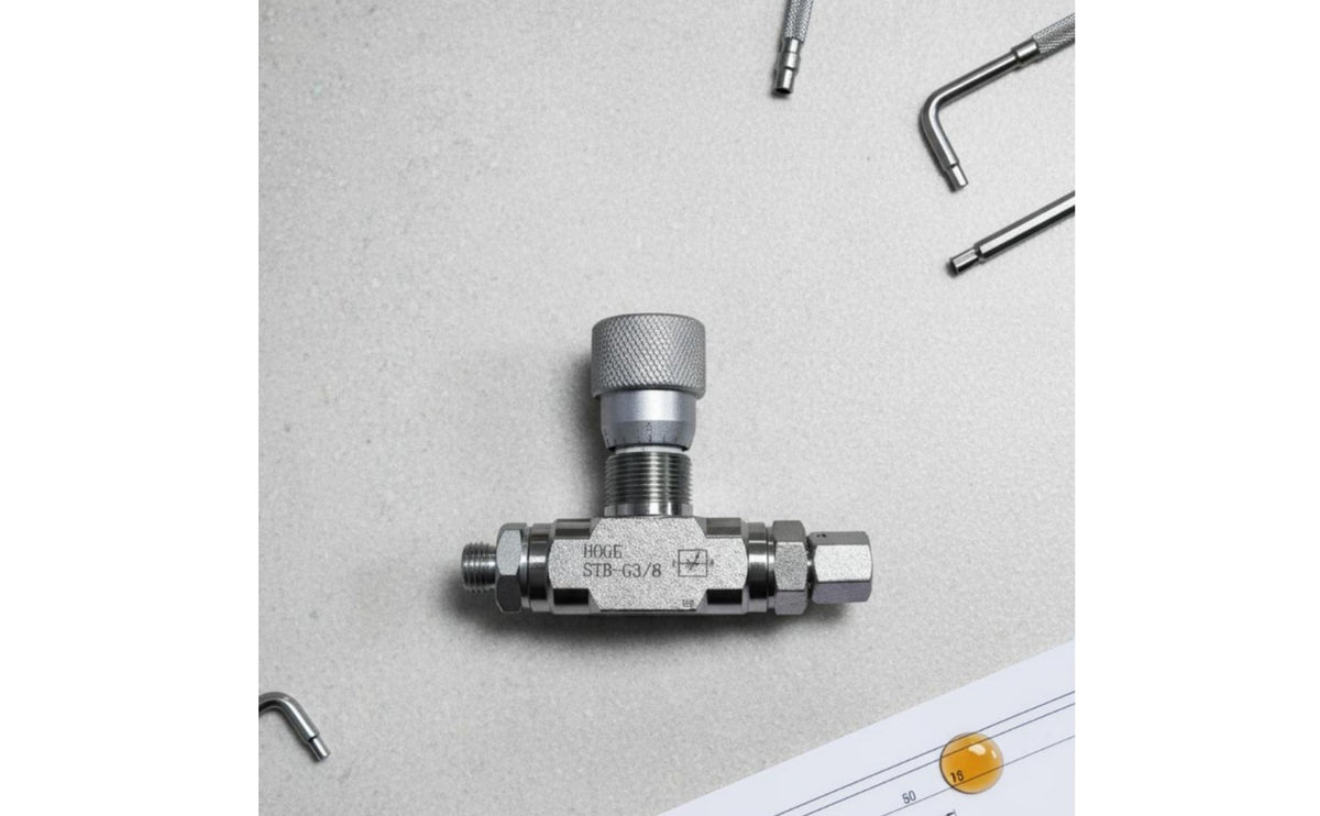 Inline Speed Adjuster Control Unit Good Sealing Performance Air-Powered Flow Regulation Control Unit Push-in Tubing Flow Control
