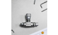 Inline Speed Adjuster Control Unit Good Sealing Performance Air-Powered Flow Regulation Control Unit Push-in Tubing Flow Control