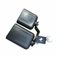 Black Finish Double Cowbell Long Service Life Cowbell Block Crisp Sound Plastic Jam Block Mounted Design for Children, Kindergarten, Early Learning