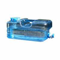 Food-Grade Material Flat Rectangular Water Carrier Large Capacity Outdoor Equipment Space-Saving Shape for Picnics