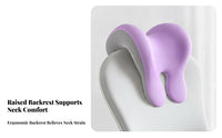 Thick Padded Chair Headrest Pillow Contoured Head Cushion Ergonomic Workspace Accessory Breathable