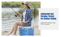 Lightweight Mini Fishing Box, Multi-Functional Shrimp Chiller, Portable Insulated Fish Container, Outdoor Use