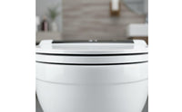 Foam Barrier Smart Toilet Lid Front Feminine Wash Spray Toilet Bidet Seat Warm Air Dryer Bathroom Fixture Easy Install for Women