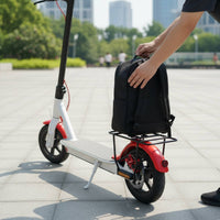 Scooters Rear Rack Strong Load Bearing Universal Luggage Rack Heavy Duty Rear Cargo Shelf for Commuting