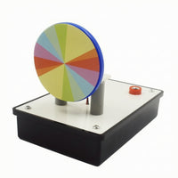 Color Wheel Disc with Electric Drive Scientific Compact Color Mixing Disk for Students