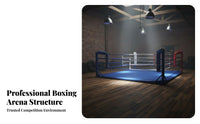 MMA Eight-Sided Cage Competition Standard Boxing Arena Professional Grade Muay Thai Training Arena for Fighters, Gym