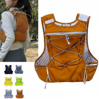 Lightweight Running Hydration Vest Hands-Unrestricted Water Bladder Vest Breathable Hydration Backpack Ergonomic Design for Cyclists, Long-Distance Race