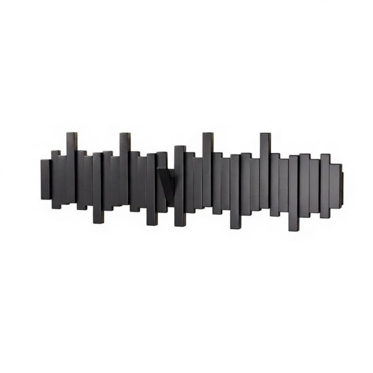 Piano Key Coat Rack Easy to Install Piano Key Wall Hanger Modern Minimalist