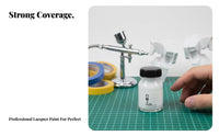 50 Ml Fills Imperfections Hobby Surfacer Putty Wear Resistant Gray Airbrush Improves Paint Adhesion Base Coat Buildable Coverage for Miniaturists, Hobbyists