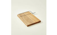 Multi-Functional Wooden Cheese Cutter Food Grade Material Cheese Cutter Board Easy to Clean Kitchen Utensil Sturdy Hardware for Hosts, Home Entertaining, Parties