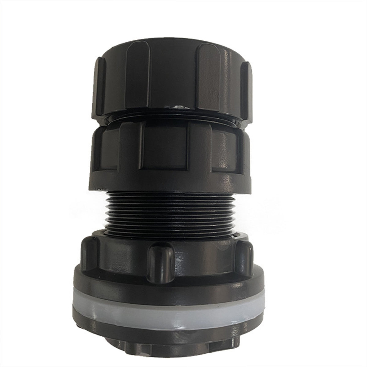 Sand Strainer Drain Outlet Leak-Resistant Strainer Drain Outlet with Sealing Band Black Replacement Part for Pool Owners