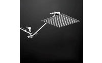 Shower Fixture with Extension Arm Anti-Leakage Square Shower System Water Saving Washroom Fixture
