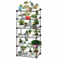 triple-tier Plant Stand Indoor & Outdoor Use triple-tier countertop Pot Holder Tiered Design