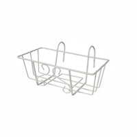 Rustresistant Railing Planter Basket Space-Saving Balcony Rack sturdyDuty Plant Display for Gardeners, Homeowners, Apartment Dwellers, Outdoor, Patio, Fence, window frame