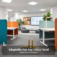 Office Divider Foot Mobile with Brakes Room Divider Feet Movable Design Partition Support for Facility Managers, Co-Working Space, Commercial Spaces
