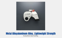 Hydraulic Torque Wrench, Electric Drive, Alloy Construction, High Power, Hollow Design