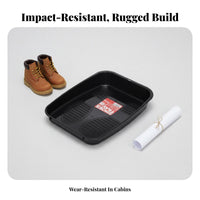 Excavator Cab Floor Tray Water Resistant Plastic Boot Mat Easy to Clean