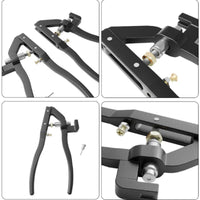 Screw-Driven Chain Breaker with Plier Handles Anodized Chain Breaker Splitter Corrosion-Resistant Tool Heavy-Duty for Cyclists, Mechanics, Bike Repair, Motorcycle Maintenance, Garage Workshop