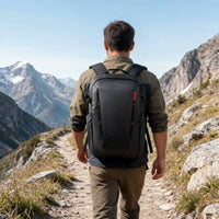 Large Capacity Waterproof Camera Backpack Multiple Compartments Mirrorless Camera Backpack Padded Interior Anti-Shock for Photographers, Travel, Outdoor