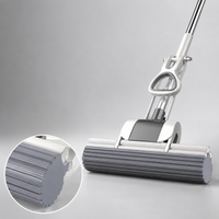 Sponge Mop Head Refill for Hands-Free Cleaning, Super Absorbent Cotton Mop Replacement