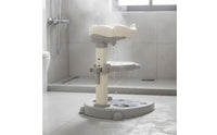 Infant Standing Bath Support Water Dispenser Holder Infant Standing Shower Aid Adjustable Infant Shower Stand for Young Children, Infants