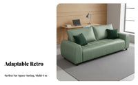 Retro Design 2-Seater Loveseat Light Luxury Black Two-Seater Couch Minimalist Aesthetic Sofa centuryera Modern for Apartment Dwellers, Homeowners, Small Business Owners, Living Room, Office, Boutique, Bedroom