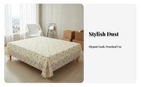 Dustproof Bed Dust Cover Machine Washable Furniture Dust Cover Reusable for Renovators, Painters, Home Renovation, Bedroom, General Cleaning
