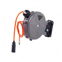 Retractable Air Conduit Reel Automatic Air Conduit Reel with Wall Mount Auto Rewind for Mechanics, DIY Hobbyists, Garage, Workshop