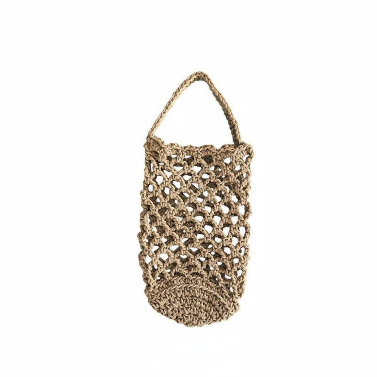 Wall Hanging Produce Basket Space-Saving Wall Mount Fruit Basket Boho Decor