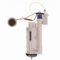 Molded Plastic Cistern Fill Valve Threaded Connection Toilet Tank Valve Integrated Fittings Plumbing Part Compact for Drainage