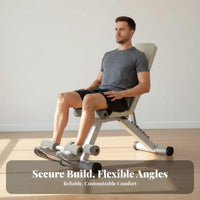 Heavy Duty Construction Bench Press Bench Comfortable High-Density Padding Strength Training Equipment Thick Padded Cushion for Men