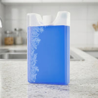 6 Pieces Refillable Ice Crystal Box Translucent Cooling Insert Sturdy Container Versatile for Summer