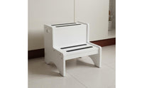 Child's Wooden Step Stool High Weight Capacity Children's Kitchen Helper Stool Holds up to 200 Lbs Child's Kitchen Helper for Young Children