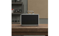 Aluminum Tool Box Sturdy Aluminum Aviation Case Lockable Tool Case Sturdy Design Safeguarding Equipment Briefcase Shock