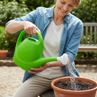 Long Spout Watering Can Adjustable Water Flow Shower Head Watering Can Anti-Fall