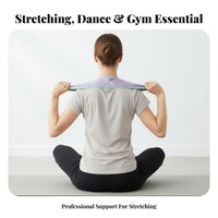 High Elasticity Stretching Stretch Strap Portable Flexibility Training Band Non-Slip for Fitness Enthusiasts, Athletes, Home Workout