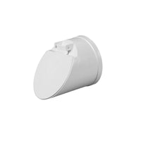 Long-Lasting PVC Drain Pipe Flap Cap Automatic Accessible-Close Single-Way Sewer Pipe Valve Leak Proof for DIY Enthusiasts, Septic Reservoir