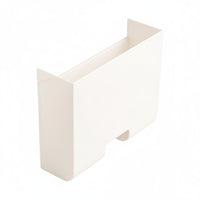 No-Drill Wall-Mounted Storage Box Space-Saving Wall-Mounted Dispenser Box Easy to Take out Open Front for Bathroom, Kitchen, Living Room